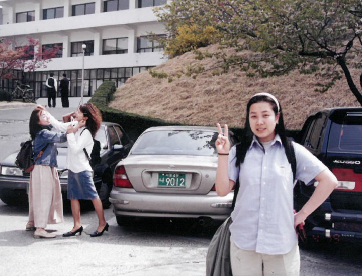 Young-Mi at college