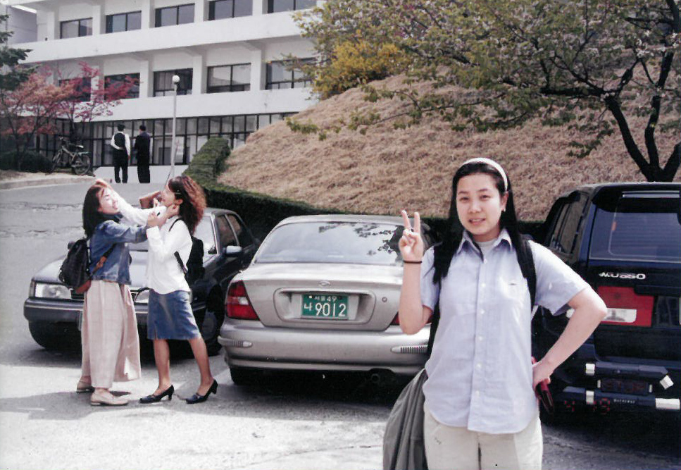 Young-Mi at college